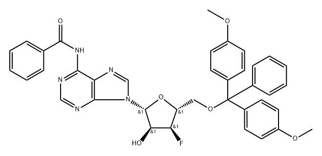 170871-87-1 N6-Benzoyl-3'-deoxy-5'-O-(4,4'-dimethoxytrityl)-3'-fluoroadenosine