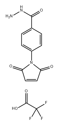 4-MaleiMidobenzoic acid hydrazide-THF salt Struktur