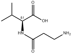 H-Β-ALA-VAL-OH, 17136-26-4, 结构式