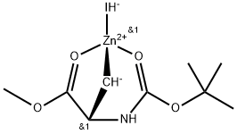 (R)-2-tert-Butoxycarbonylamino-3-methoxy-3-oxopropylzinc iodide,172479-50-4,结构式