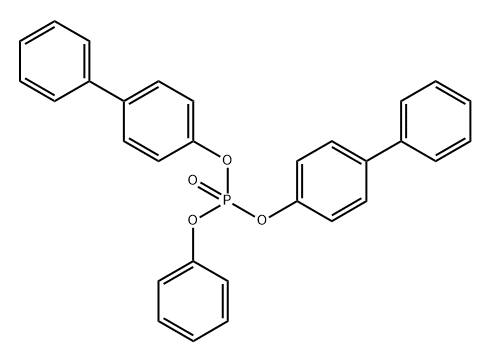 Bis(para-Biphenyl)Phenyl Phosphate (DBP), 17270-00-7, 结构式