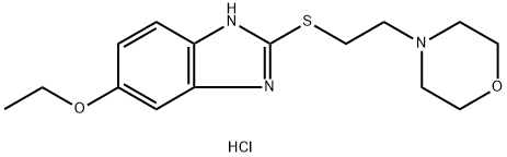 Afobazole (hydrochloride) 化学構造式