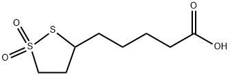 rac-Lipoic Acid Impurity 3 (S-Oxide) Structure