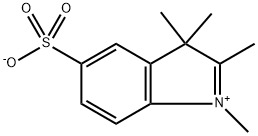 1,2,3,3-四甲基-3H-吲哚-1-鎓-5-磺酸内盐, 174703-04-9, 结构式