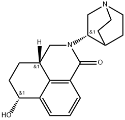 (6R)-Hydroxy (S,S)-Palonosetron 化学構造式