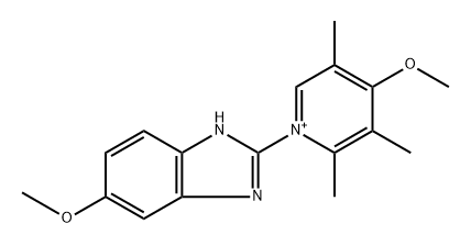 艾司奥美拉唑钠杂质30,176219-15-1,结构式