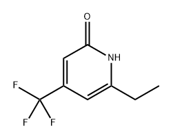 6-ethyl-4-(trifluoromethyl)pyridin-2-ol Structure
