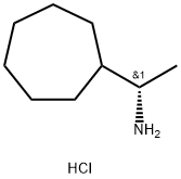 (1S)-1-cycloheptylethan-1-amine hydrochloride Struktur