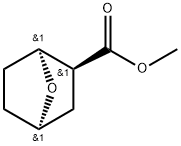 methyl endo-7-oxabicyclo[2.2.1]heptane-2-carboxylate Structure