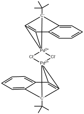 Chloro(1-t-butylindenyl)palladium(II) dimer Structure