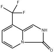 8-(三氟甲基)咪唑并[1,5-A]吡啶-3(2H)-酮, 1780804-68-3, 结构式