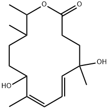 白环菌素K3 结构式