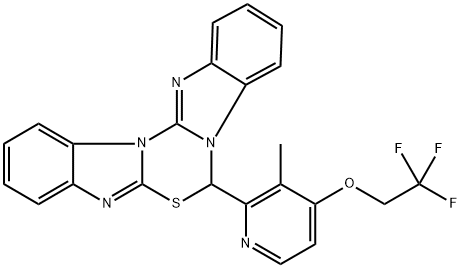 地兰索拉唑杂质7 结构式