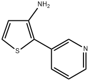2-(pyridin-3-yl)thiophen-3-amine 结构式
