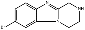 7-溴-1,2,3,4-四氢苯并[4,5]咪唑并[1,2-A]吡嗪,1781900-31-9,结构式