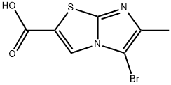 1782056-39-6 5-bromo-6-methylimidazo[2,1-b]thiazole-2-carboxylic acid