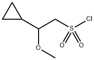 Cyclopropaneethanesulfonyl chloride, β-methoxy-,1782312-69-9,结构式