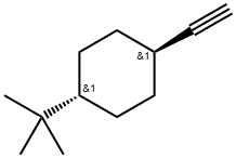 Cyclohexane, 1-(1,1-dimethylethyl)-4-ethynyl-, trans- (9CI, ACI) Structure