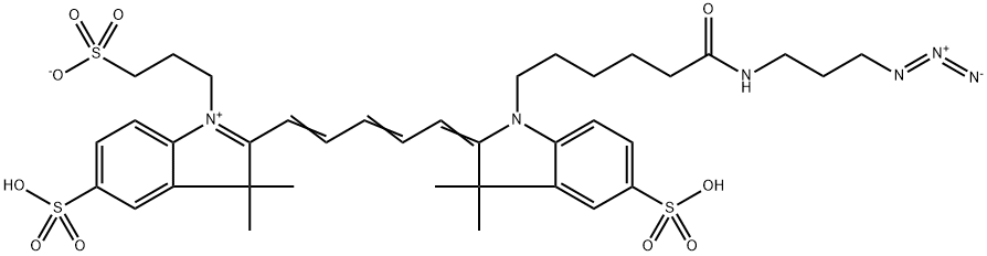 CY5 AZIDE, 1782950-80-4, 结构式