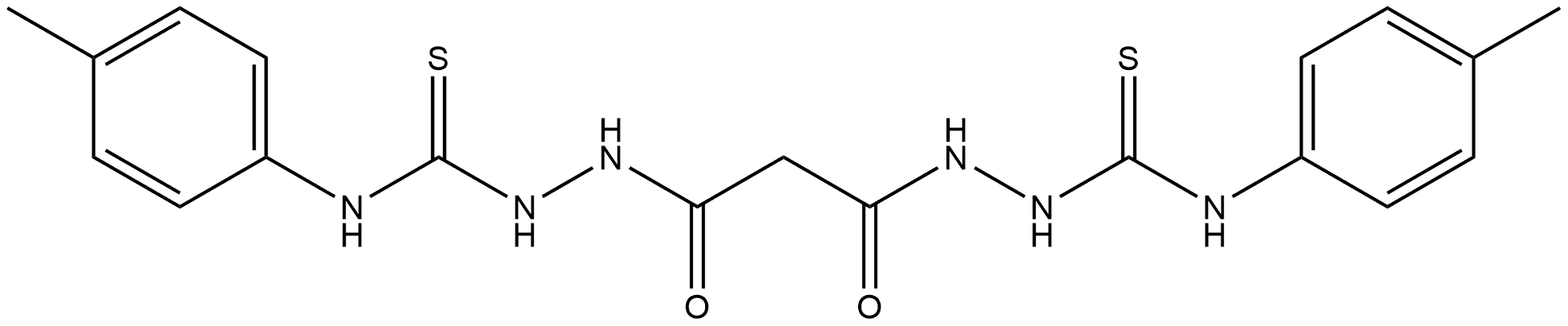 17838-60-7 Propanedioic acid, 1,3-bis[2-[[(4-methylphenyl)amino]thioxomethyl]hydrazide]