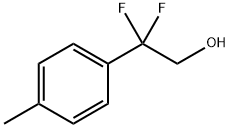 β,β-difluoro-4-methyl- Benzeneethanol Structure