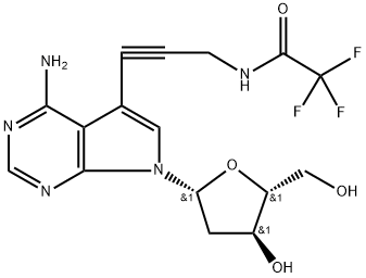 7-TFA-ap-7-Deaza-dA Struktur