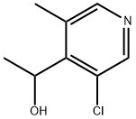 4-Pyridinemethanol, 3-chloro-α,5-dimethyl- Structure