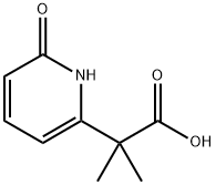 2-甲基-2-(6-氧代-1,6-二氢吡啶-2-基)丙酸, 1785560-03-3, 结构式