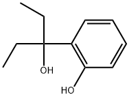 α,α-Diethyl-2-hydroxybenzenemethanol Structure