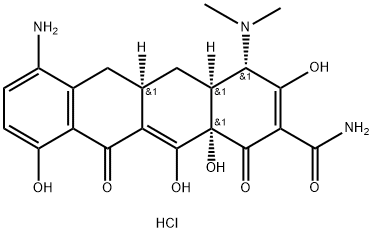 米诺环素杂质4 (米诺环素EP杂质D) 结构式