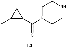 1795515-67-1 1-(2-methylcyclopropanecarbonyl)piperazine hydrochloride