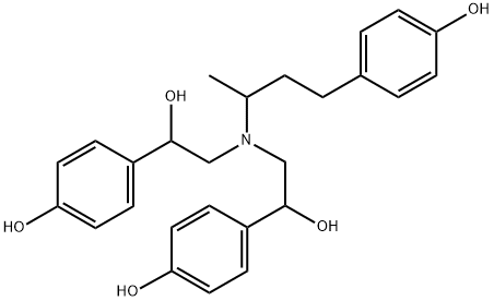 N-[β-Hydroxy-β-(4-hydroxyphenyl)ethyl] RactopaMine
(Mixture of DiastereoMers) Struktur