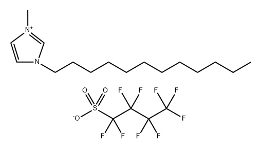 1-dodecyl-3-methylimidazolium 结构式