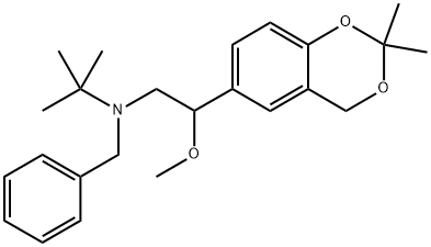 N-Benzyl Salbutamol Acetonide Methyl Ether Structure