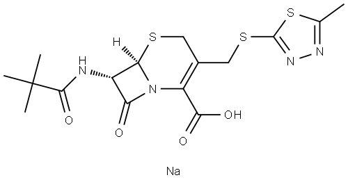 Cefazolin impurity B Structure