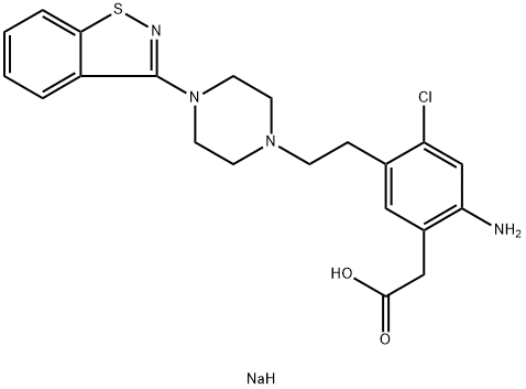 Ziprasidone Ring-opened IMpurity (IMpurity C) Structure