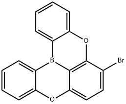 [1,4]Benzoxaborino[2,3,4-kl]phenoxaborin, 6-bromo- 结构式