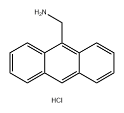 C-ANTHRACEN-9-YL-METHYLAMINE HYDROCHLORIDE Structure