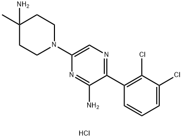 SHP-099盐酸盐,1801747-11-4,结构式
