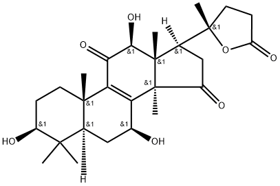 1801934-15-5 3Β,7Β,12Β-三羟基-11,15-二羰基-羊毛甾烷-8-烯-24→20内酯