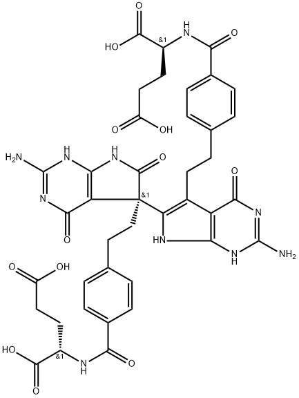 培美曲塞杂质B, 1802552-04-0, 结构式