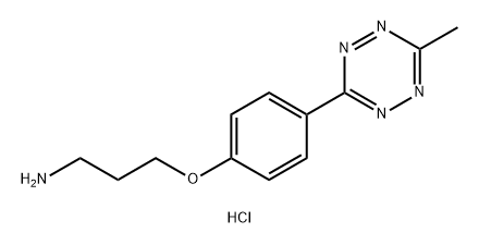 甲基四嗪丙胺盐酸盐,1802908-03-7,结构式