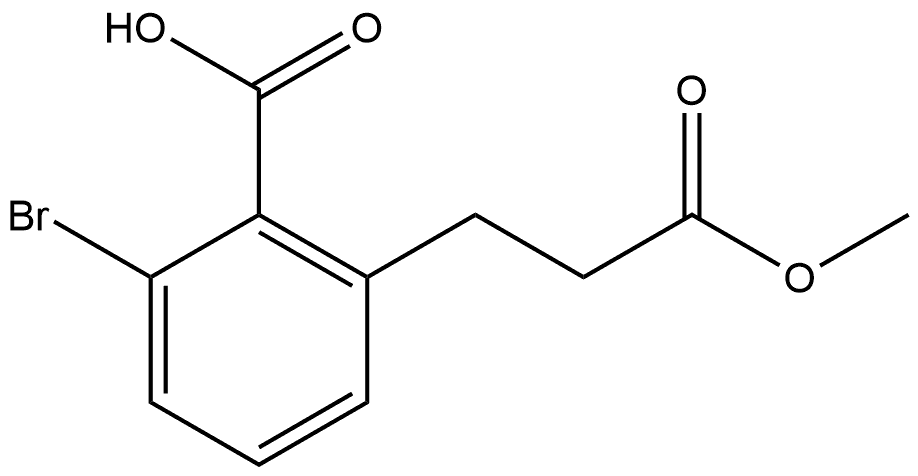 Methyl 3-bromo-2-carboxyphenylpropanoate,1803843-04-0,结构式