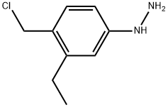 1805841-40-0 4-(Chloromethyl)-3-ethylphenylhydrazine