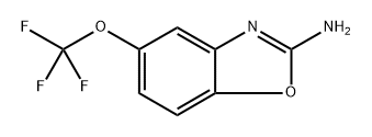 5-(三氟甲氧基)苯并[D]恶唑-2-胺 结构式