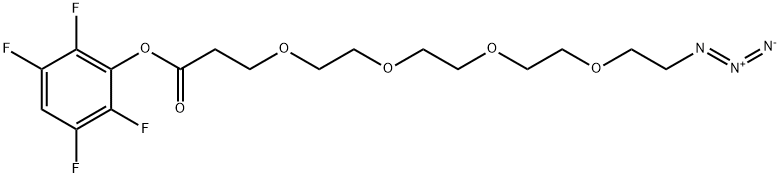 Azido-PEG4-TFP ester Structure