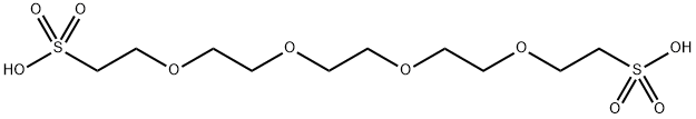 Bis-PEG4-sulfonic acid Structure