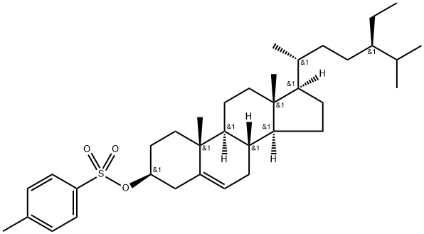 Stigmast-5-en-3-ol, 3-(4-methylbenzenesulfonate), (3β)- Structure