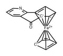 (η5-2,4-Cyclopentadien-1-yl)[(5a,6,7,8,8a-η)-(5aS)-5-oxopentaleno[1,2-b]pyridin-5a(5H)-yl]iron Structure
