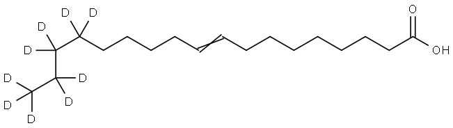 2H9]-oleic acid Struktur